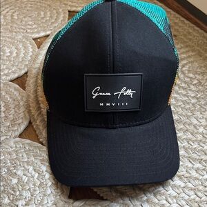 Black and Green Men's Cap